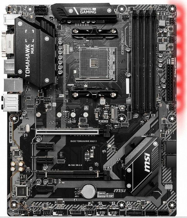 MSI B450 TOMAHAWK+Ryzen5 2600X セット MSI B450 TOMAHAWK MAX - AMD R5 3600X CPU Gaming Motherboard