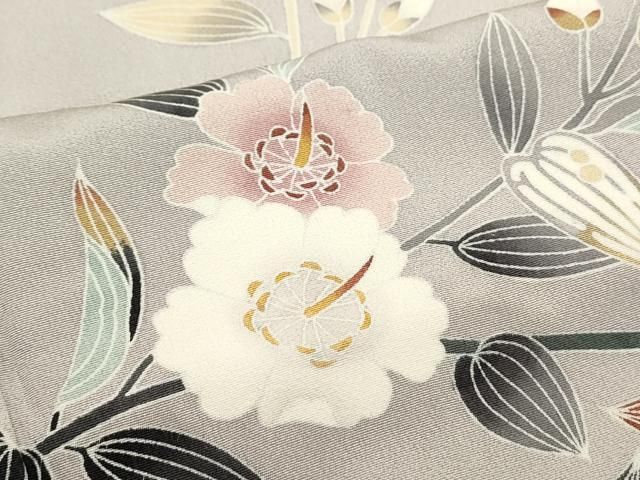 ゆっちです。高級正絹辻が花金彩　柔らかなピーグリーン系　美品 箔が美しい柔らかく優しいお色の辻が花正絹六通高級袋帯