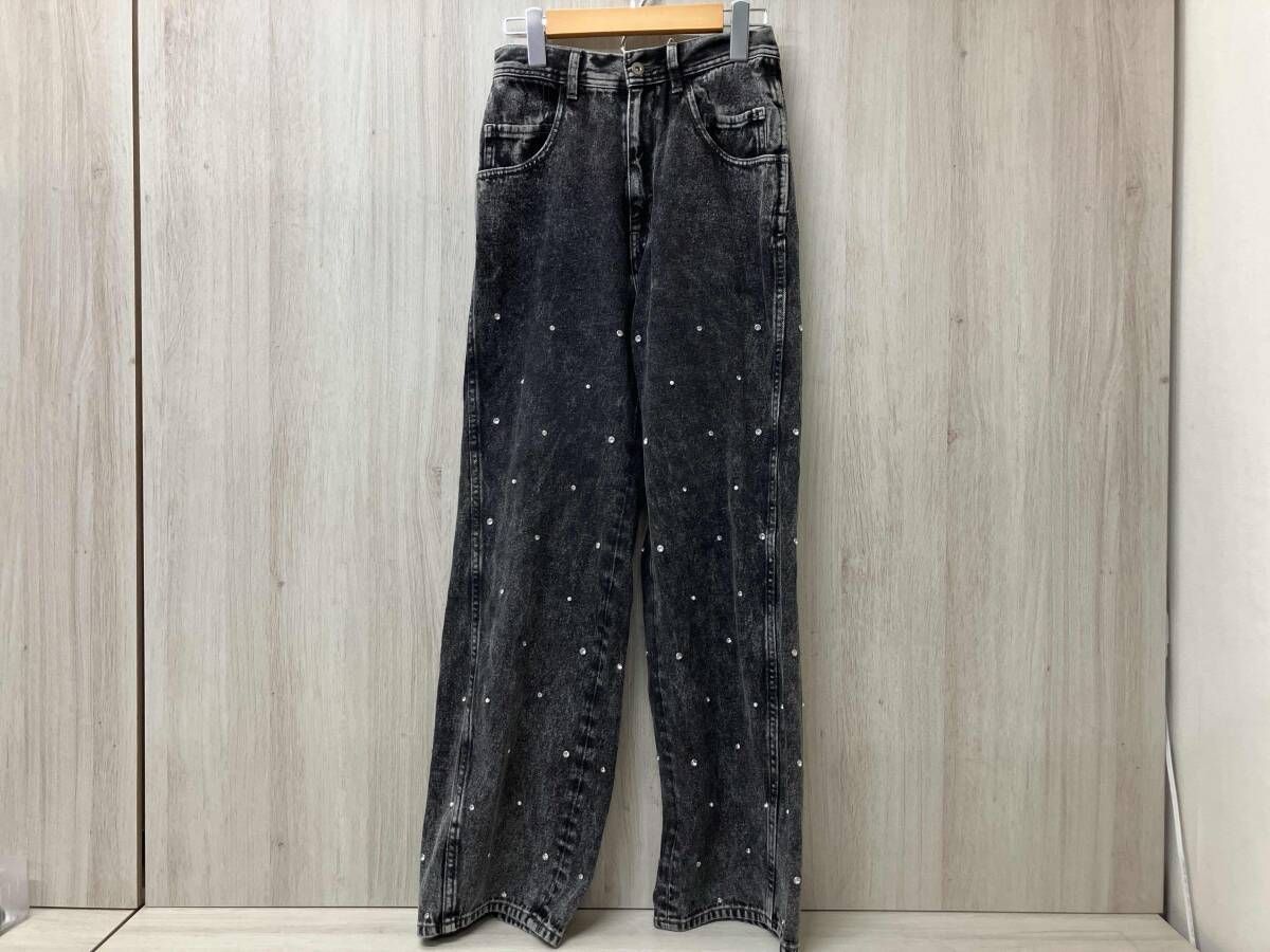 MAISON SPECIAL メゾンスペシャル 21222465206 デニムパンツ サイズ36 ブラック