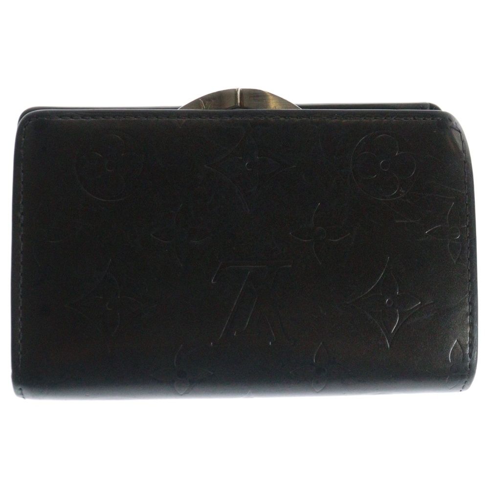LOUIS VUITTONモノグラム・マット Wホック二つ折り財布 M65112 LOUIS VUITTONモノグラム・マット Wホック二つ折り財布 M65112 ルイ