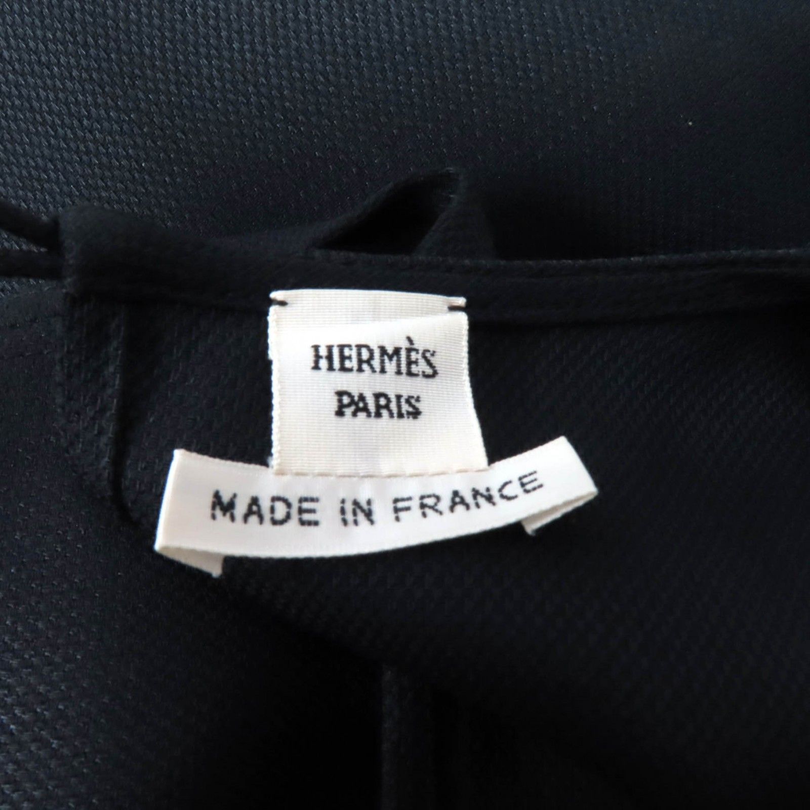 極美品☆HERMES エルメス 20AW レーヨン シルク混 フレンチスリーブ  