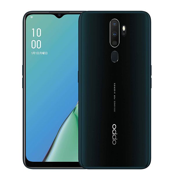 中古】 OPPO A5 2020 グリーン SIMフリー 本体 スマホ【送料無料 