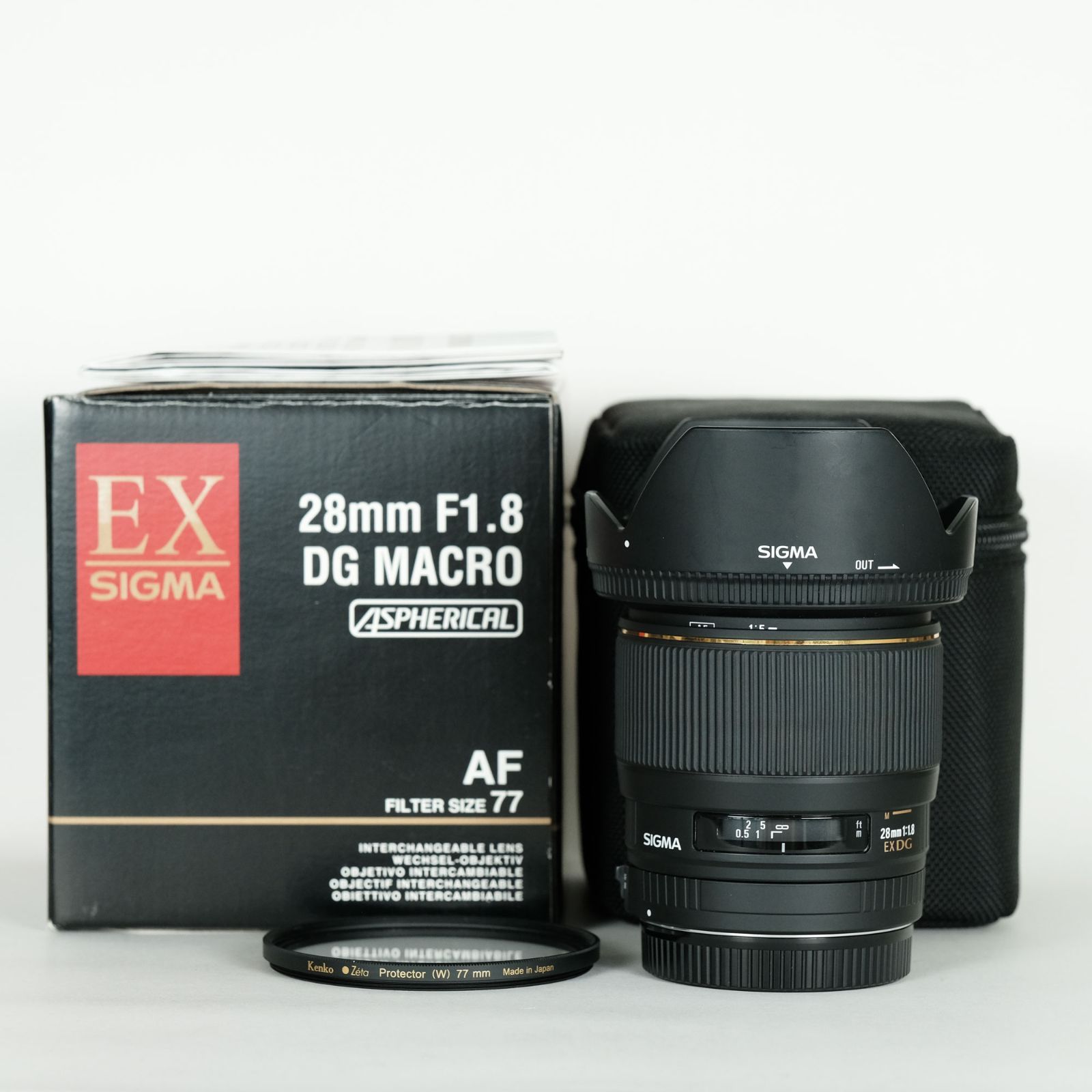 SIGMA 28mm F1.8 EX DG MACRO EFマウント