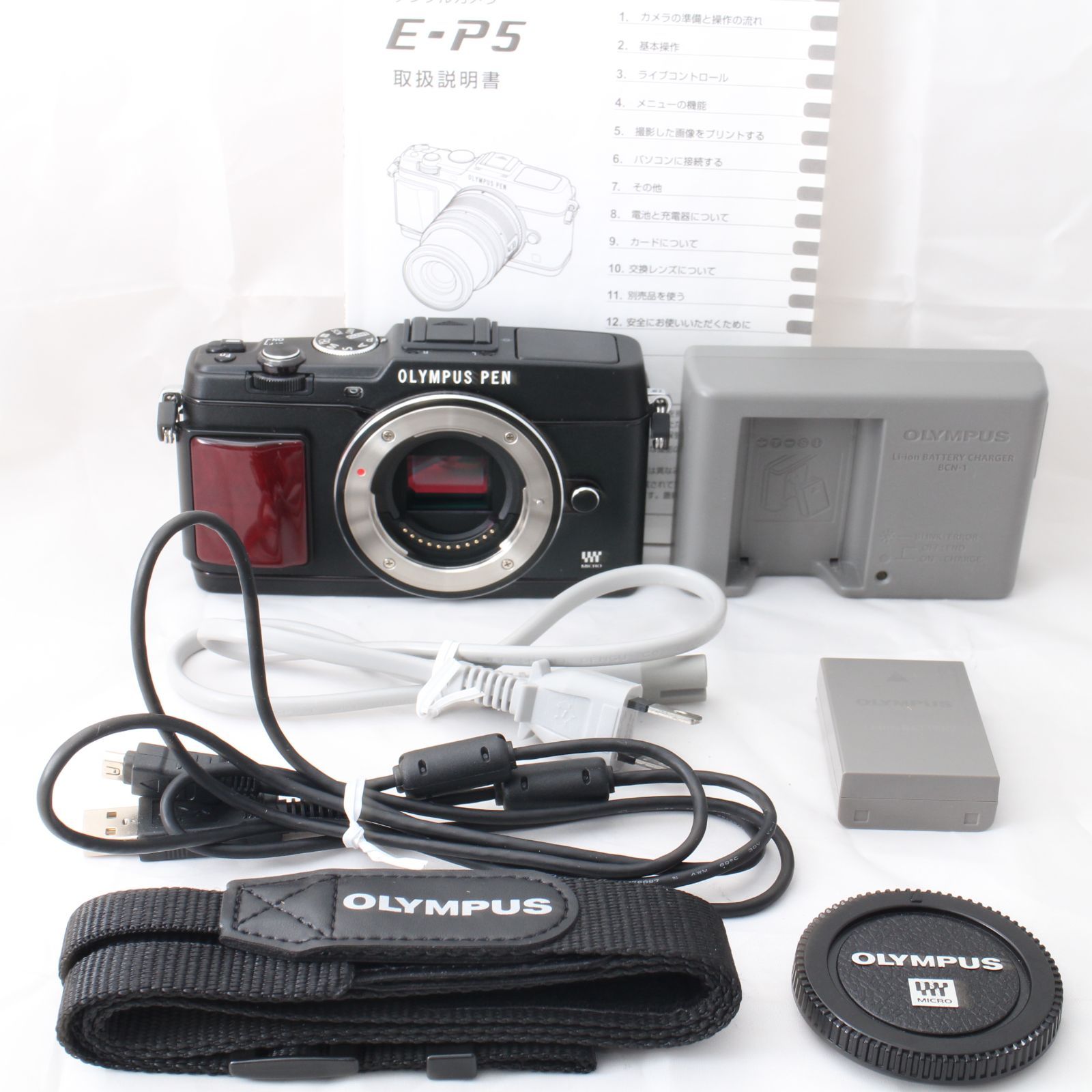 OLYMPUS PEN E-P5 ミラーレス一眼 Amazon | OLYMPUS ミラーレス一眼 PEN E-P5 14-42mm レンズ