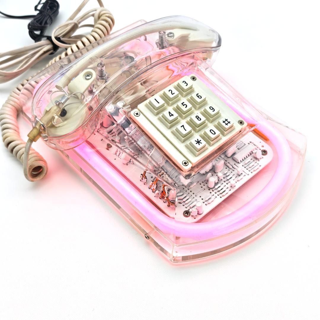 ペニージャパン シセナジャパン レトロ スケルトン ピンクネオン