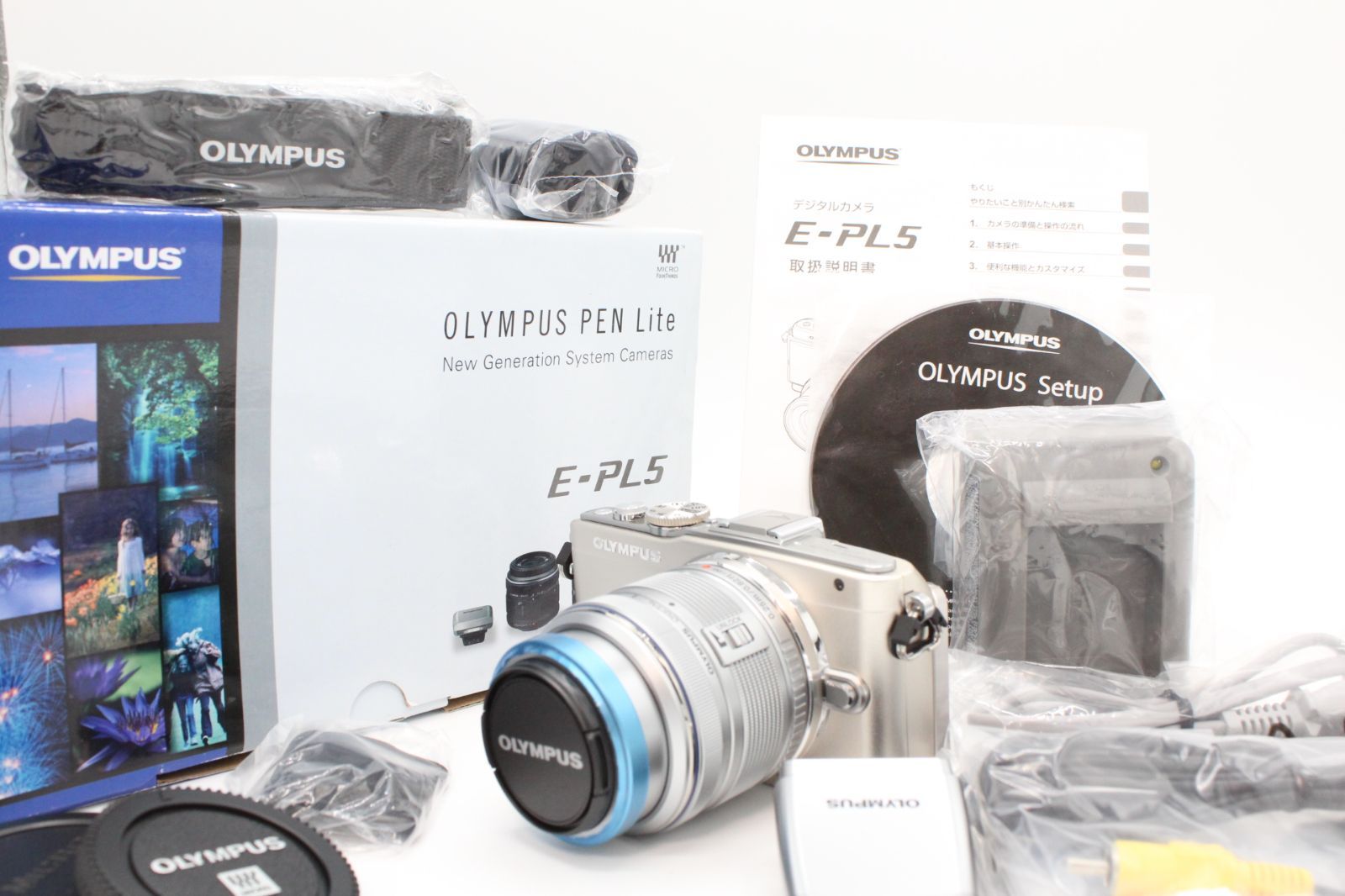 ショット数29回（ショット数ドットコム調べ）！！＞＞【新級品】OLYMPUS オリンパス ミラーレス一眼 PEN Lite E-PL5 レンズキット  シルバー E-PL5 LKIT SLV #LE2024329 - メルカリ