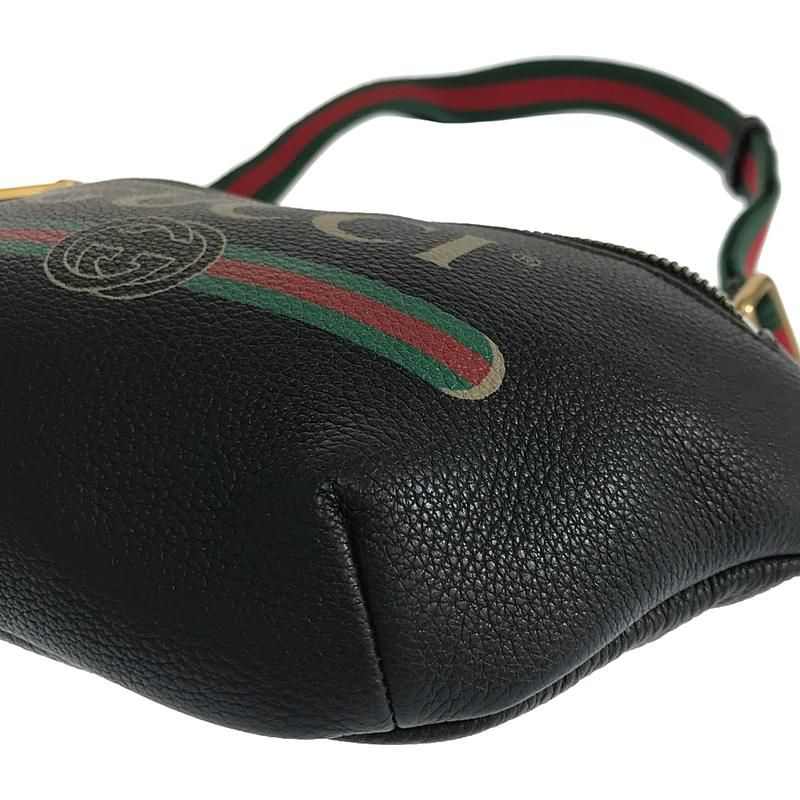 美品】 GUCCI / グッチ | 527792 / シェリーライン レザー ロゴ