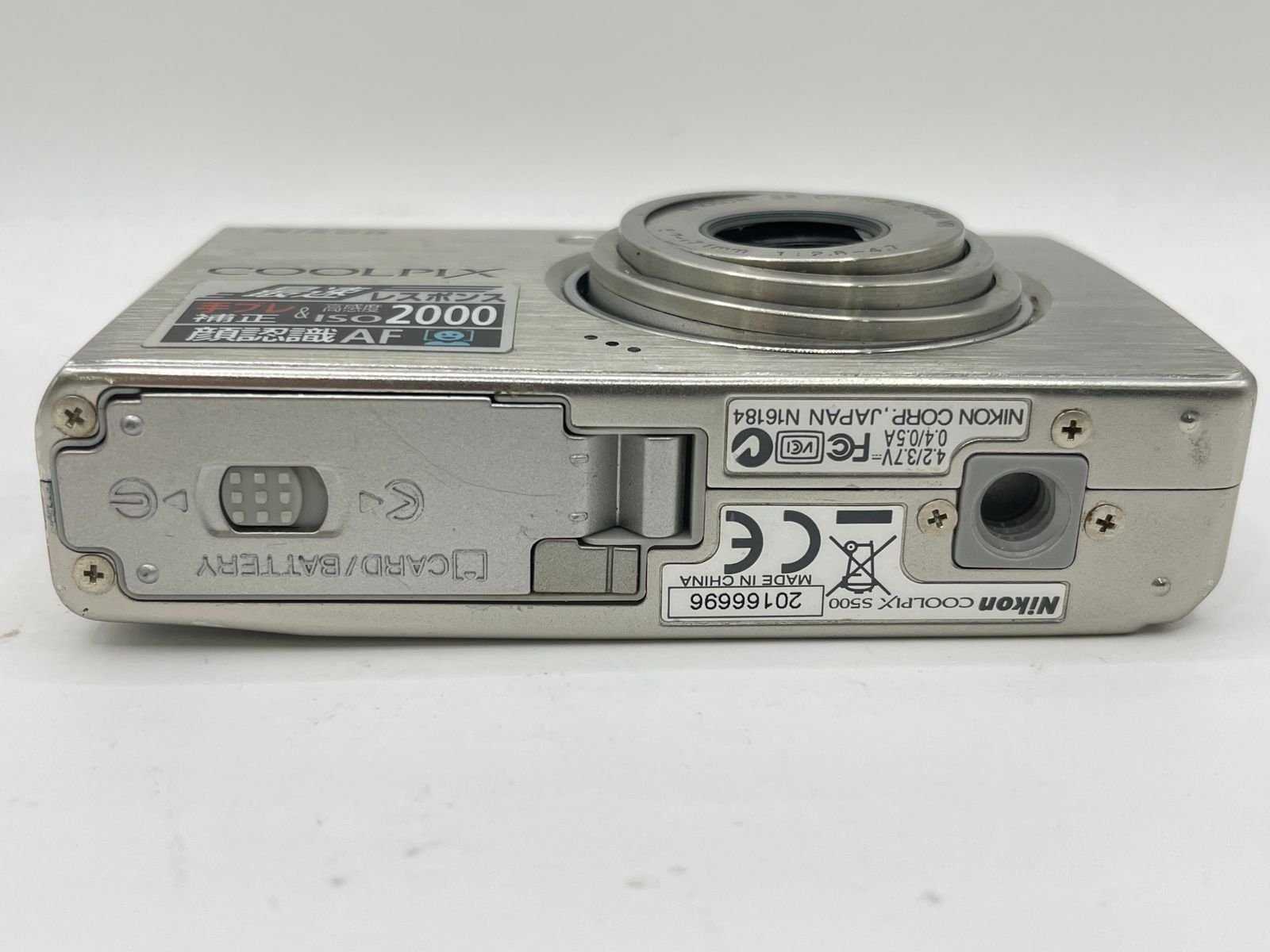 動作未確認 Nikon ニコン COOLPIX S500 カメラ コンパクトデジタル