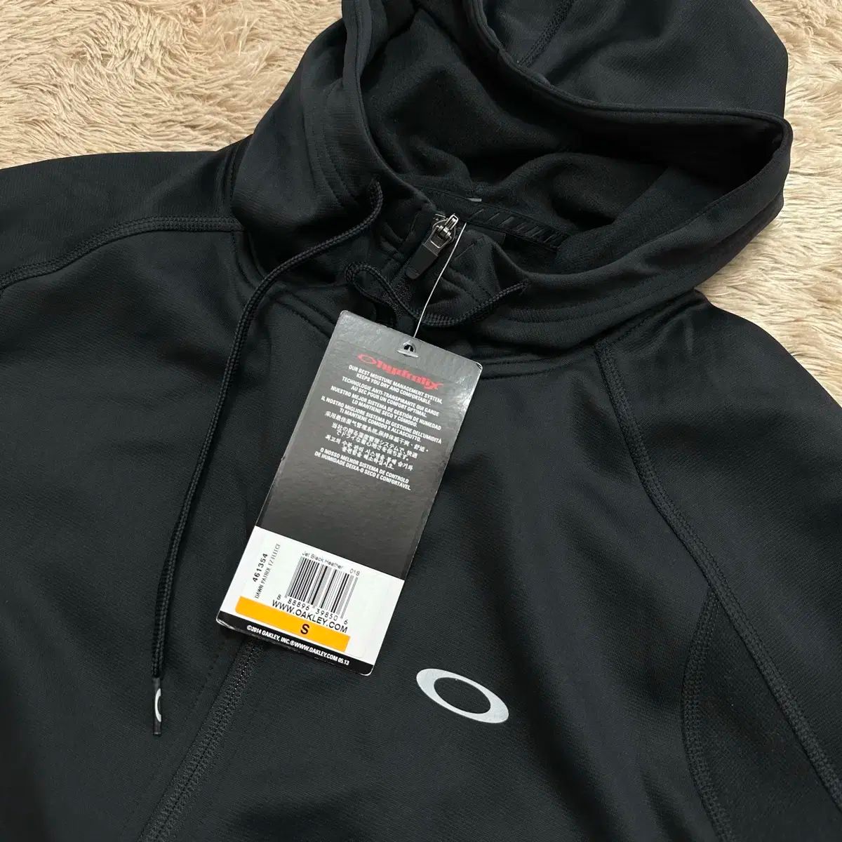 Oakley - OAKLEY オークリー ジップパーカー461744JP ブラック メンズM新品 OAKLEY オークリー ジップパーカー ENHANCE 3RDG SYNCHRONISM