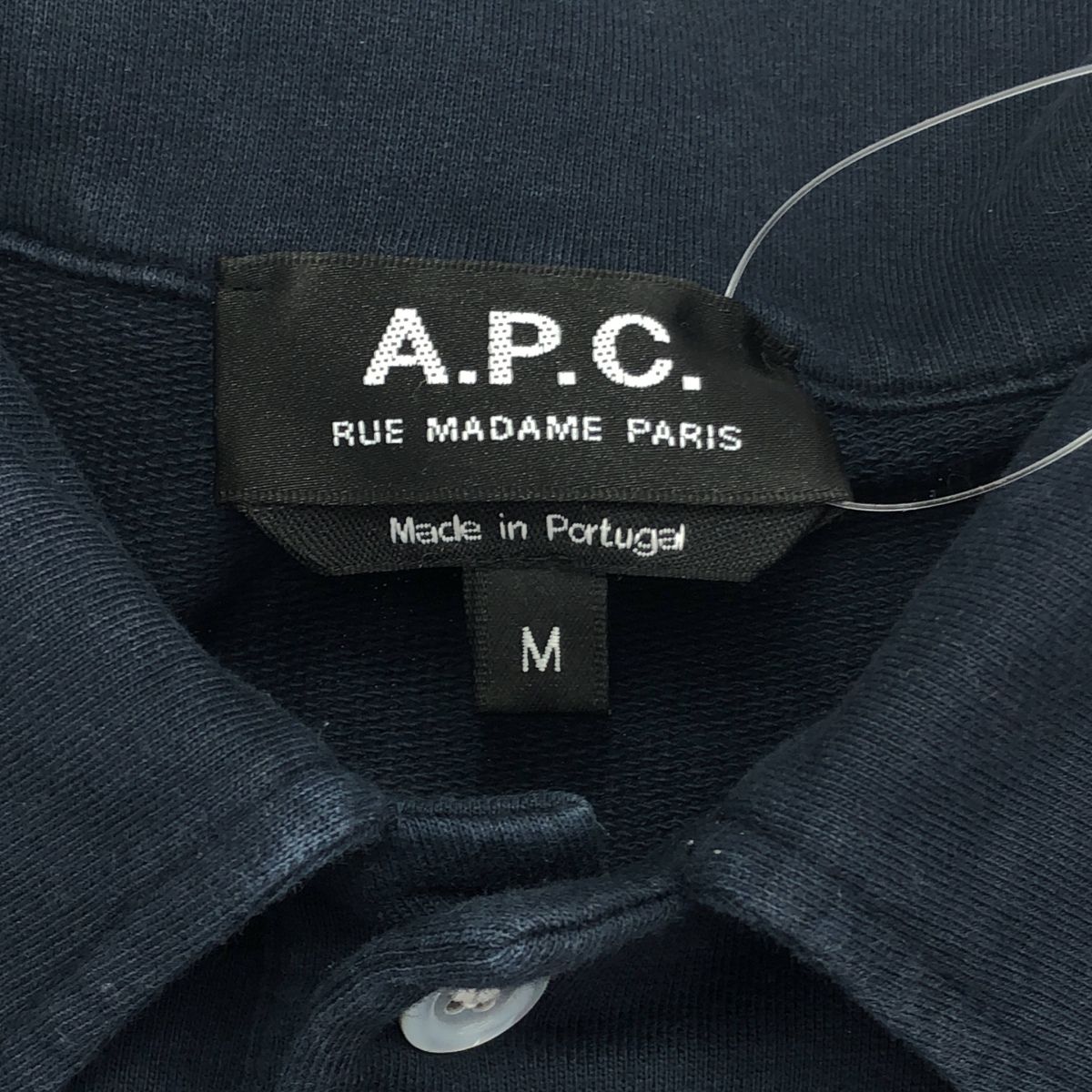 A.P.C. ネイビー ポロシャツ Austin ポロシャツ｜HOMME ｜A.P.C. | アーペーセー日本公式オンライン