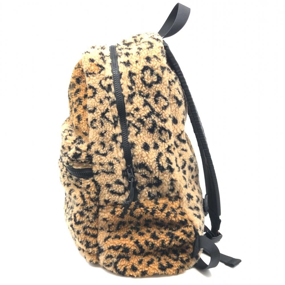 Supreme ヒョウ柄 フリースリュック 定価以下 シュプリーム レオパード