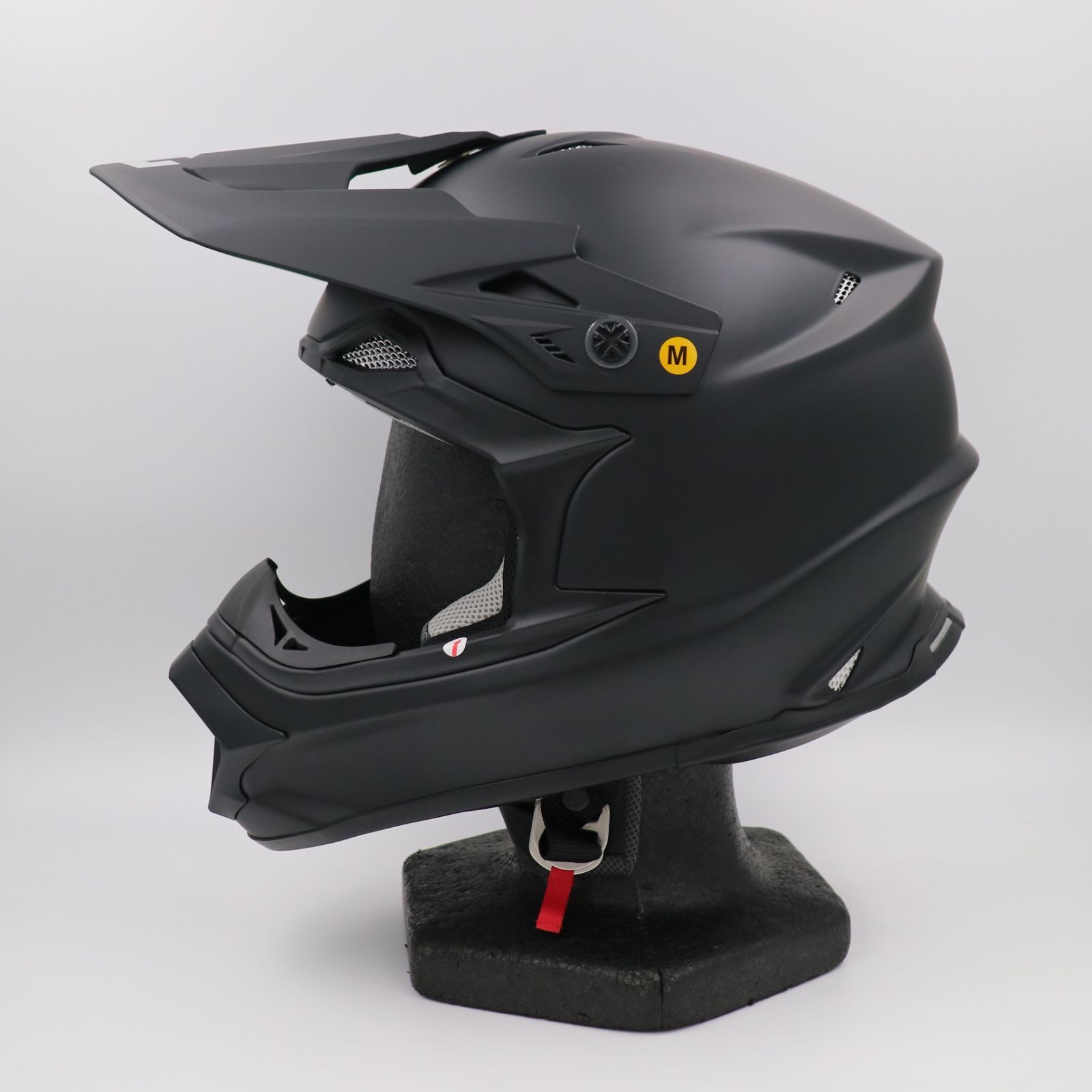 ZEALOT マッドジャンパー2 SOLID MATT BLACK Mサイズ MJ0018 オフロードヘルメット