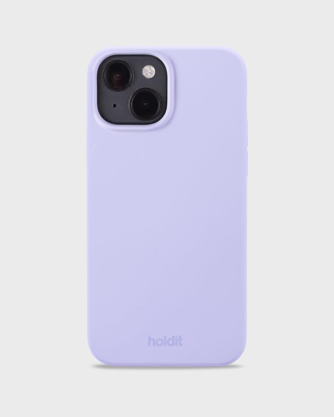 Holdit スマホケース (iPhone 15 / ラベンダー) スマホ ケース カバー (シリコン/ワイヤレス充電可能/強力なグリップ) iphoneケース iPhone15 [ラベンダー] [iPhone 15]