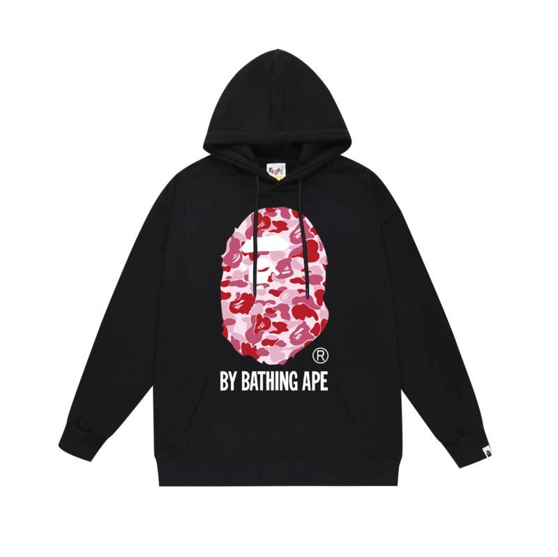 新品 A BATHING APE パーカー 秋冬 長袖 男女兼用 フード付き 厚手 裏 