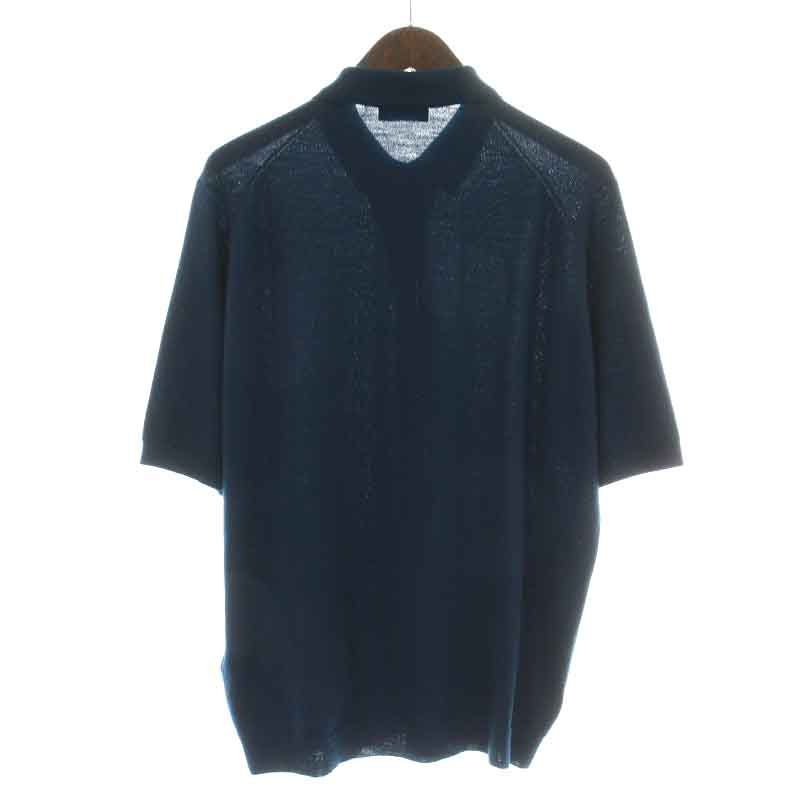 ジョンスメドレー　ニットポロ　ユナイテッドアローズ別注　メリノウール ジョンスメドレー JOHN SMEDLEY UNITED ARROWS別注 ポロシャツ ニット