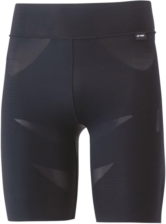 【新品・5営業日で発送】YONEX ヨネックス ユニハーフスパッツ (STBA2011) 色 : ブラック サイズ : L 