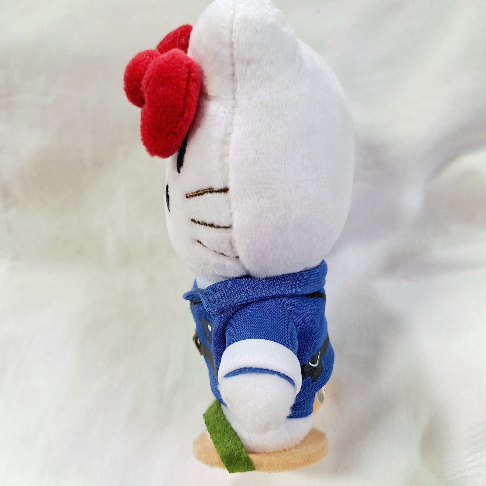 中古☆こち亀展 ハローキティ 両津勘吉 マスコット ぬいぐるみ
