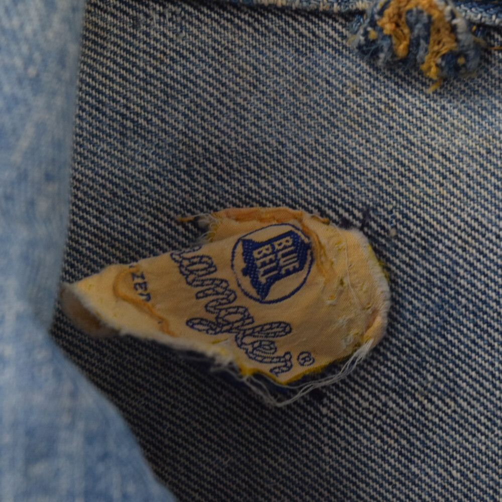 Wrangler (ラングラー) 64~66年 後期ブルーベルタグ ヴィンテージ