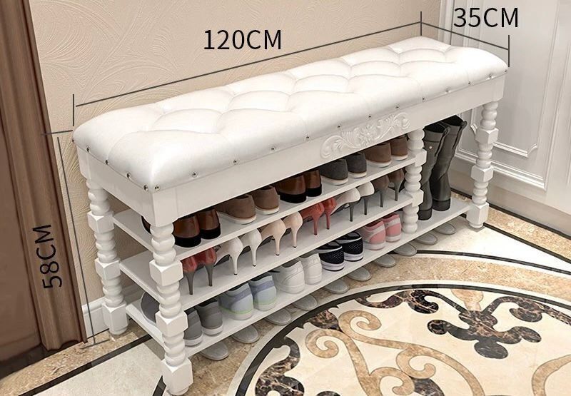 高品質 靴棚 実木 収納箱 入り口 多層 スペース下駄箱 贅沢