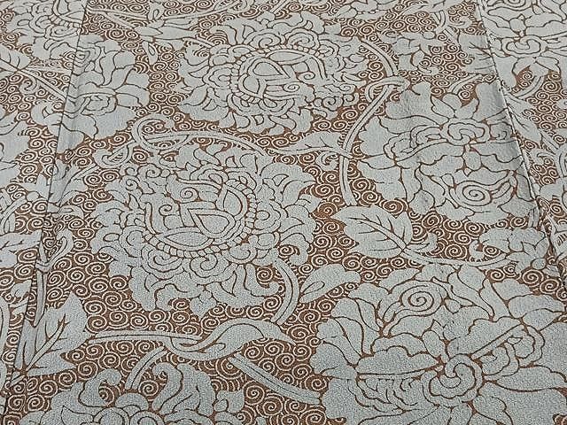 平和屋着物○江戸小紋 作家物 鮫小紋柄 正絹 逸品 AAAY0064zg （平和屋  