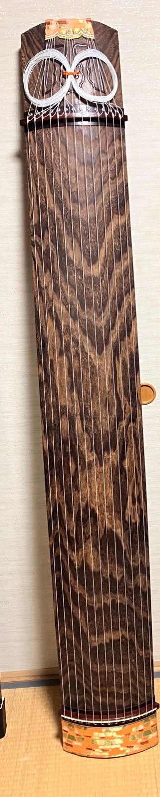 み*ー様 くりこう箏　送料込み くりこう箏 送料込み 厳選中古品 琴）くり甲琴・玉縁紅木巻【