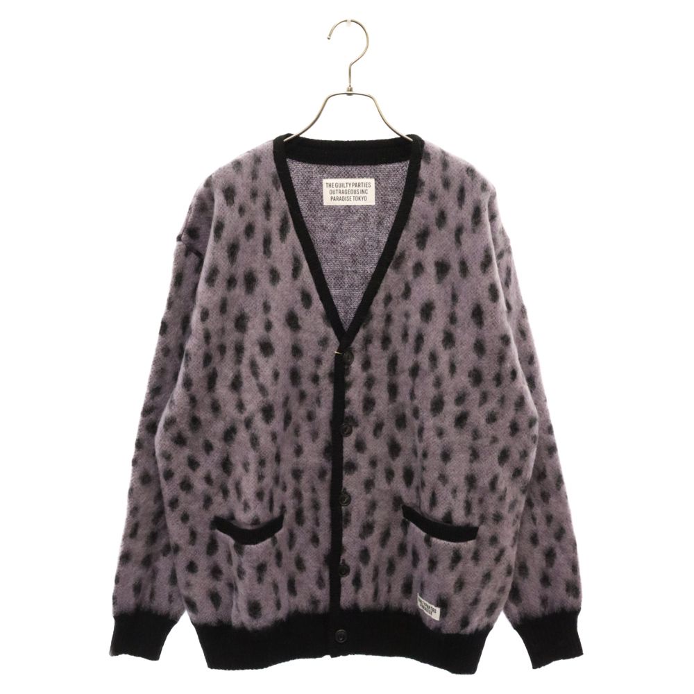 WACKO MARIA (ワコマリア) 24SS LEOPARD MOHAIR CARDIGAN レオパード柄 