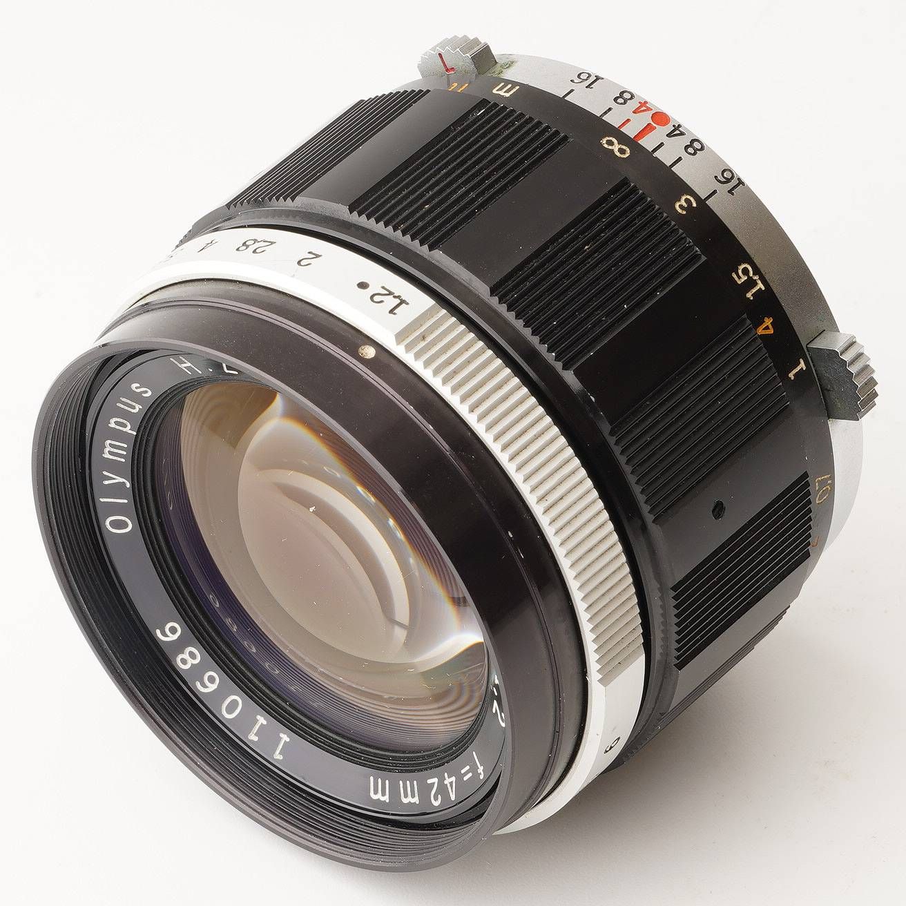 OLYMPUS H.ZUIKO 42mm F1.2 TTL PEN用 1157 OLYMPUS H.ZUIKO 42mm F1.2