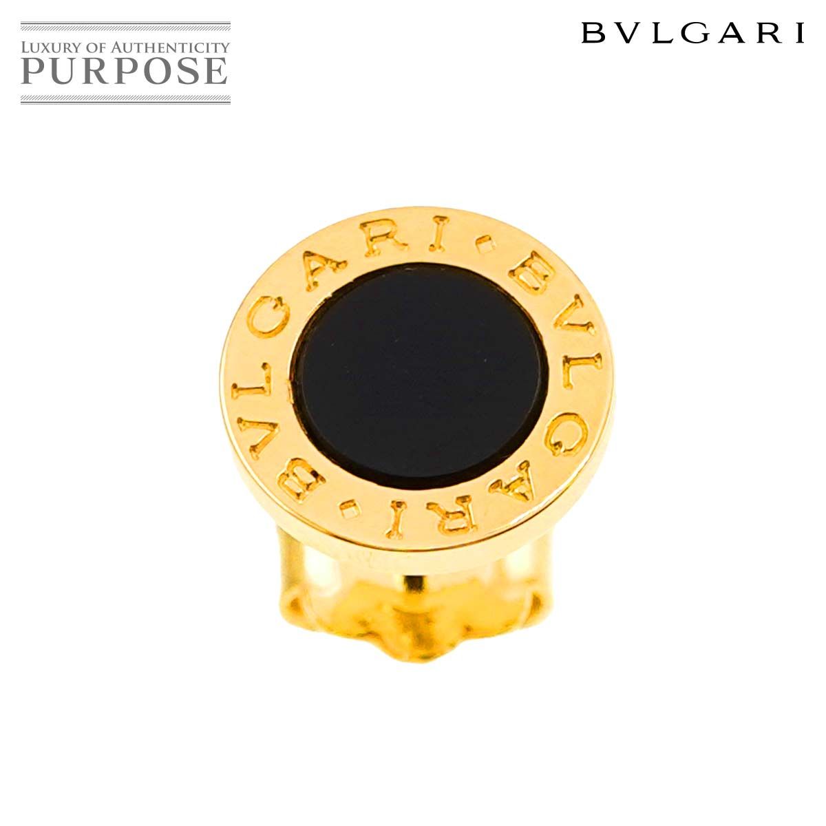 BVLGARI☆ブルガリ・ブルガリ ピアス オニキス 片耳用 (Bvlgari
