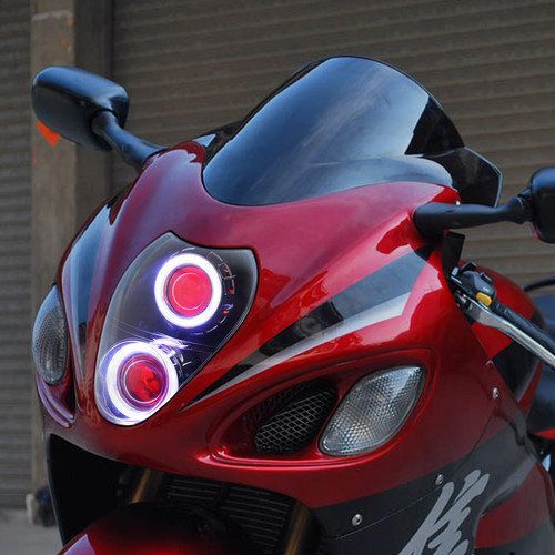 カスタムヘッドライト GSX1300R 隼 99-07 受注製造 - メルカリ