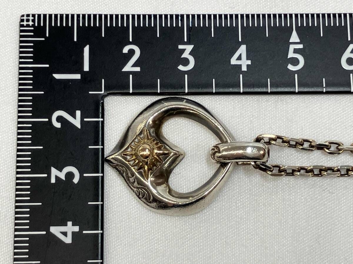  ARIZONA DOM アリゾナフリーダム K 18 SILVER 太陽神 ネックレス 50 cm 総重量14.7 g ネックレス アクセサリー