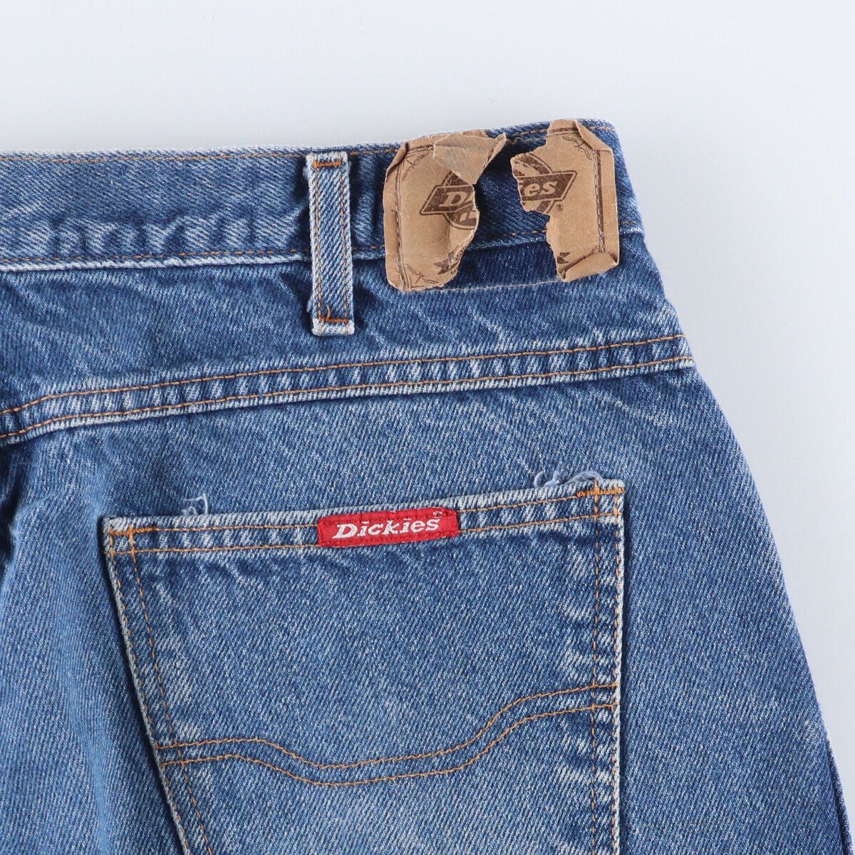Dickies テーパードデニムパンツ