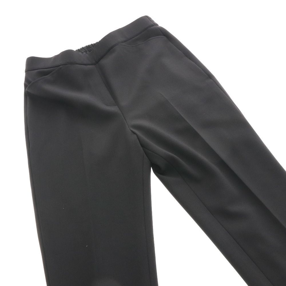 エムズグレイシー テーパードパンツ ロング EA-016503 ボトムス リボン レディース 40 L相当 ブラック DECORATOM_COM_BR