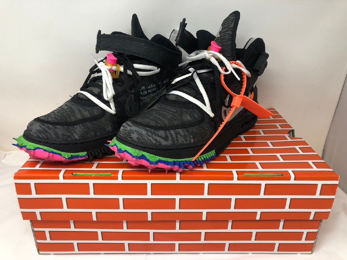◇NIKE×Off White AIR FORCE 1 MID SP DO6290-001 ナイキ オフホワイト 