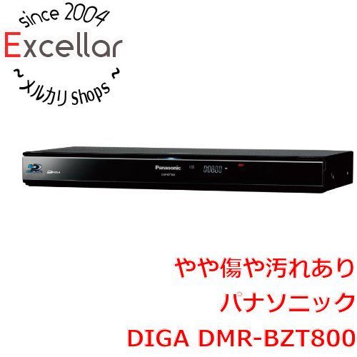 レコーダー Panasonic DMR-BZT800-K BLACK パナソニック DIGA DMR-BZT800-K（ブラック） ブルーレイ、DVD