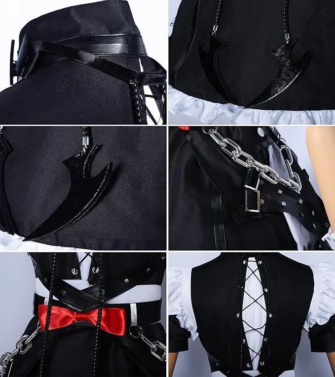 ゼンゼロ エレン コスプレ衣装＋ウィッグ＋尻尾＋アクセサリー類 Amazon.co.jp: [TULIE] エレン・ジョー コスプレ 衣装 ウィッグ