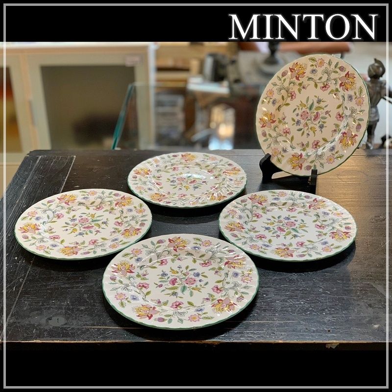 MINTON HADDON HALL プレート5枚 MINTON HADDON HALL プレート5枚