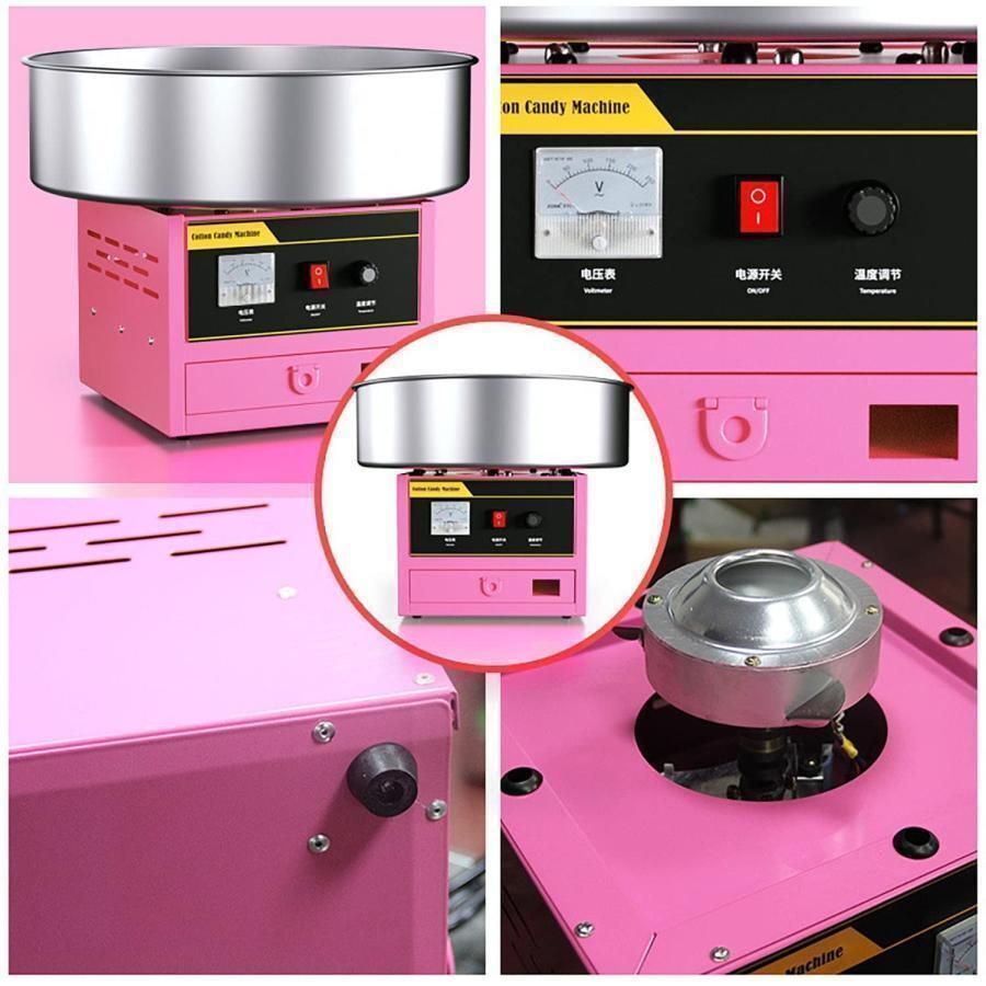 わたがし製造機 110Vわたあめ機 1200Wステンレス鋼 綿菓子製造機 食品