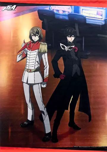 2種セット】ペルソナ5 アニメイト 連動特典 タペストリー 雨宮蓮 明智