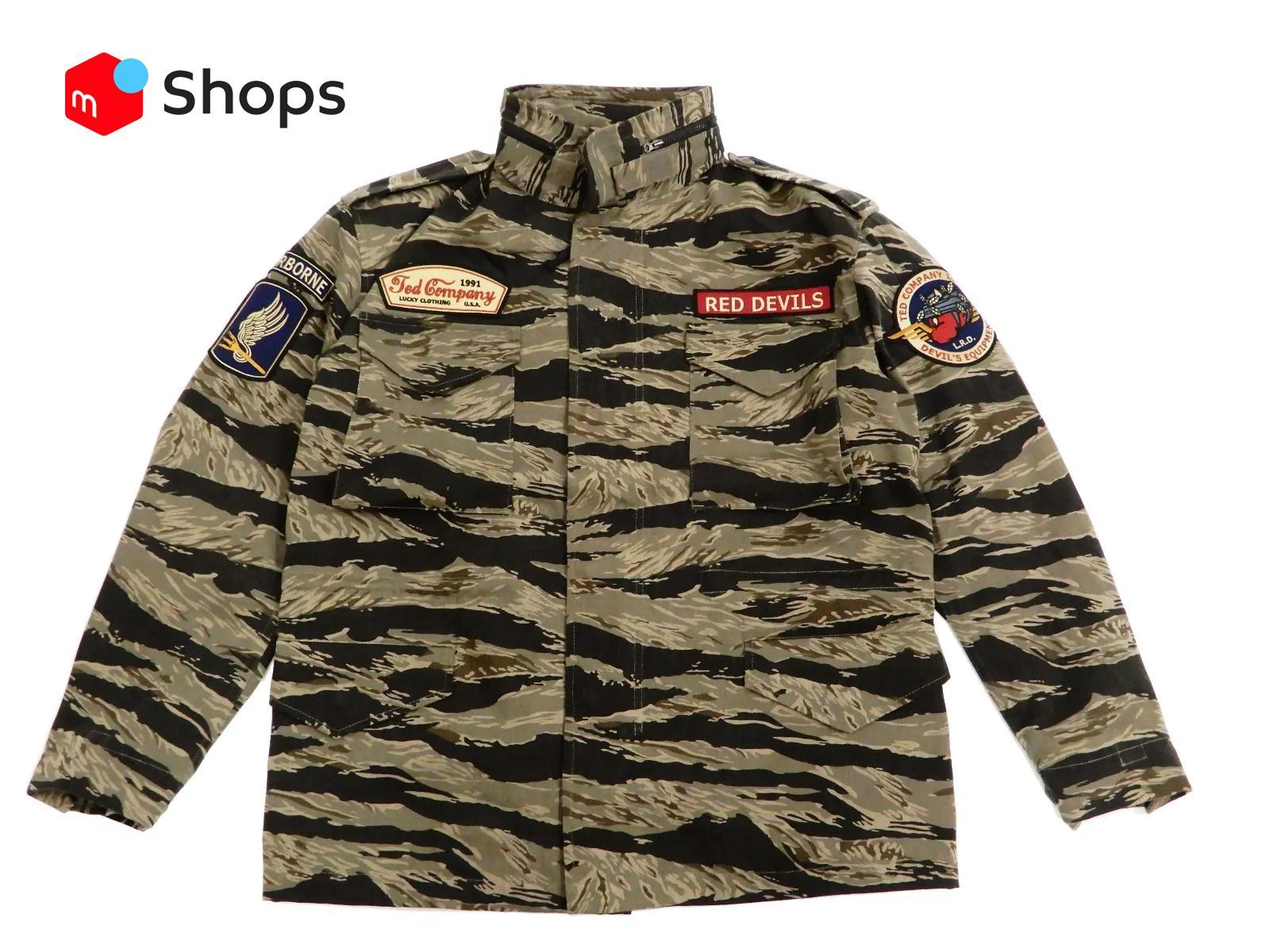 ASAT TRIBALCAMO RIPSTOP FATIEGUE JACKET トライバル カモ グレー