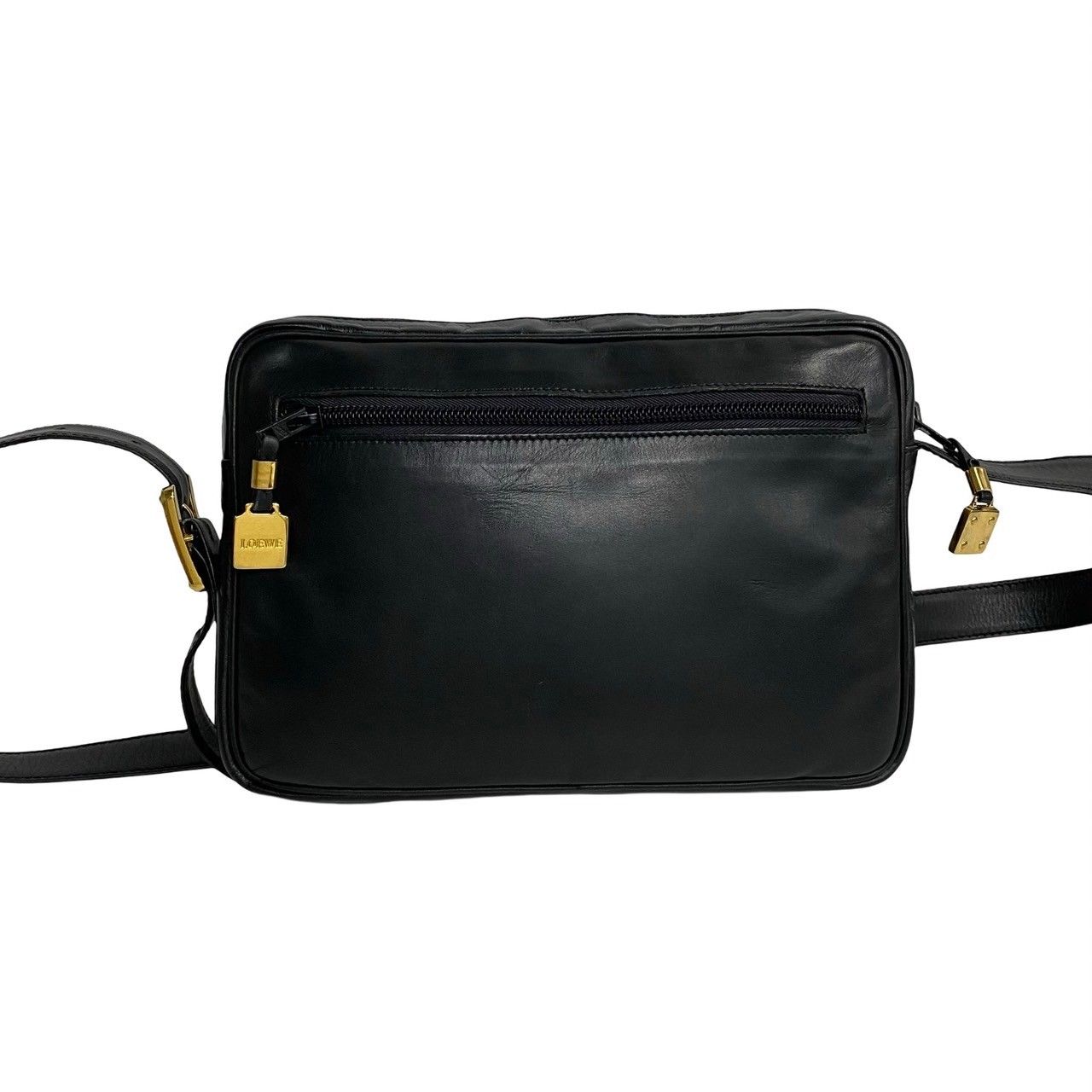 極 美品 LOEWE ロエベ ヴィンテージ アナグラム ロゴ レザー 本革 ショルダーバッグ ポシェット サコッシュ ブラック 黒 レディース 21110 極 美品 LOEWE ロエベ ヴィンテージ アナグラム ロゴ レザー 本革