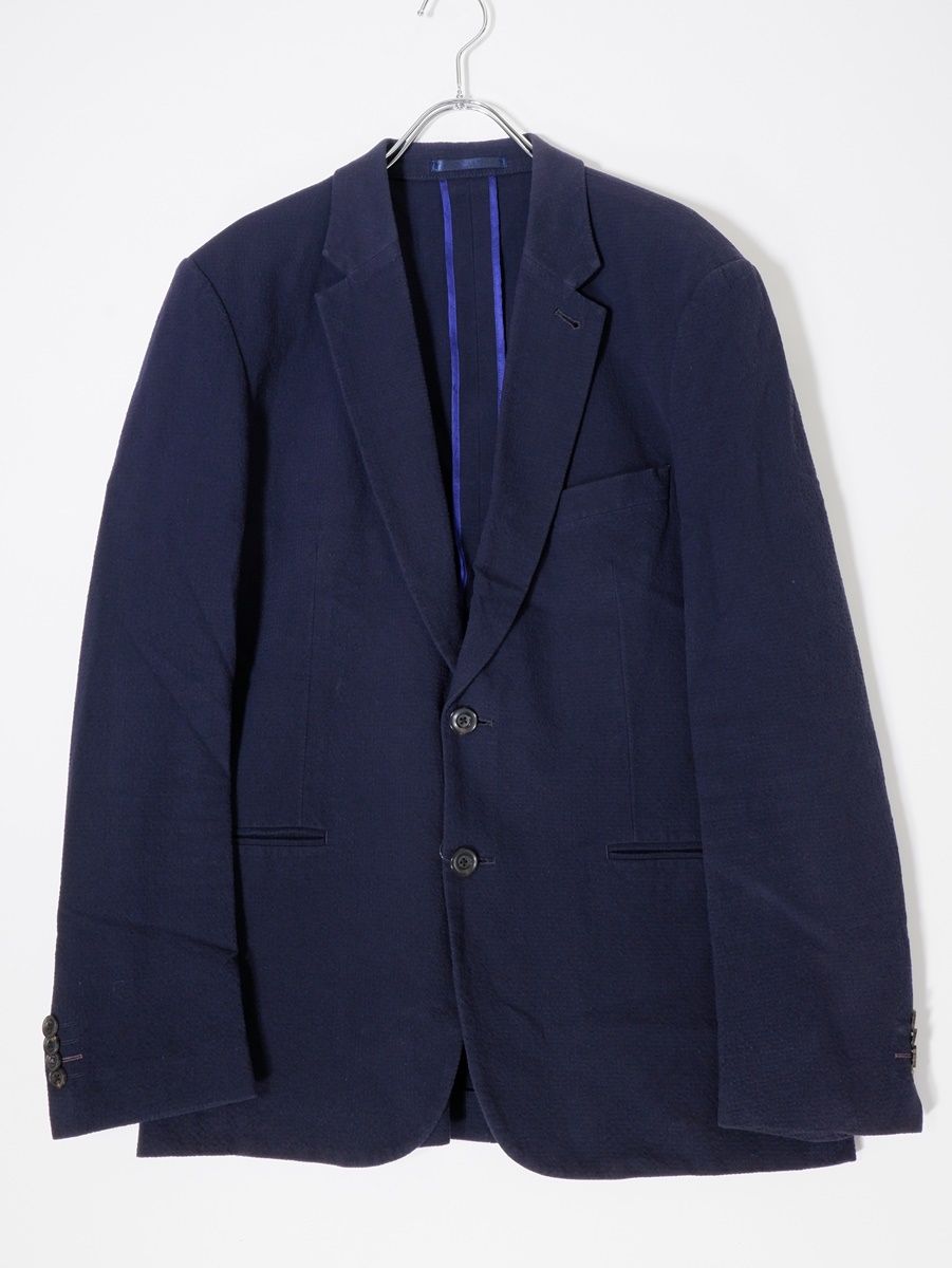Paul Smith/ポールスミス SEERSUCKER JACKET シアサッカー テーラードジャケット 【L2】【MJKA69527】