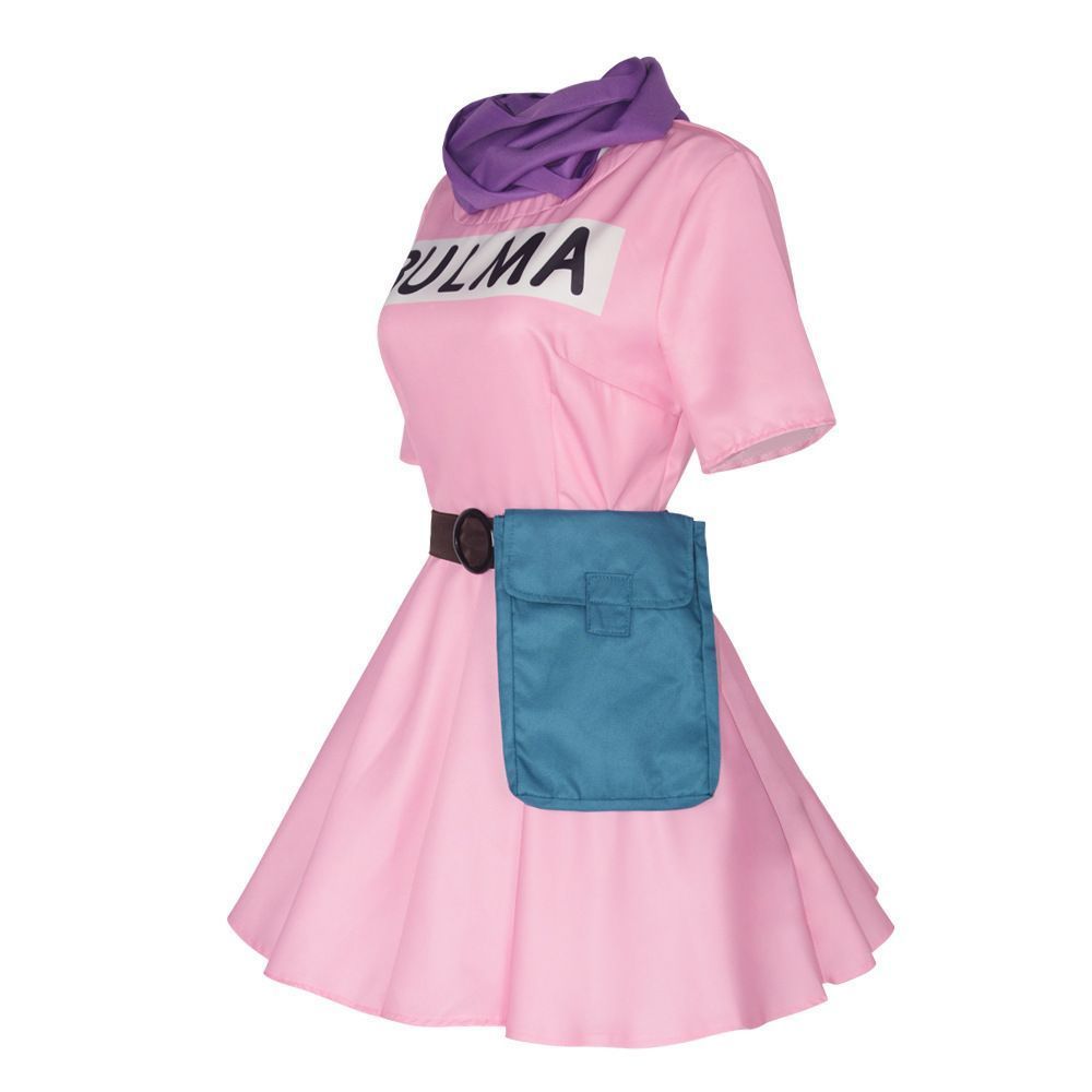 新品 ドラゴンボール Dragon Ball ブルマBulma コスプレ衣装