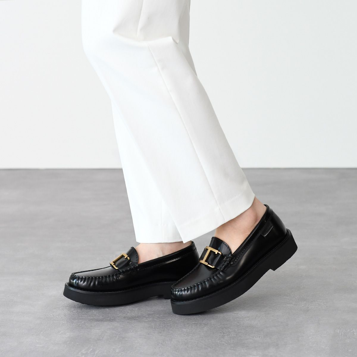 TOD'S トッズ 靴 シューズ Tタイムレス レザー ローファー