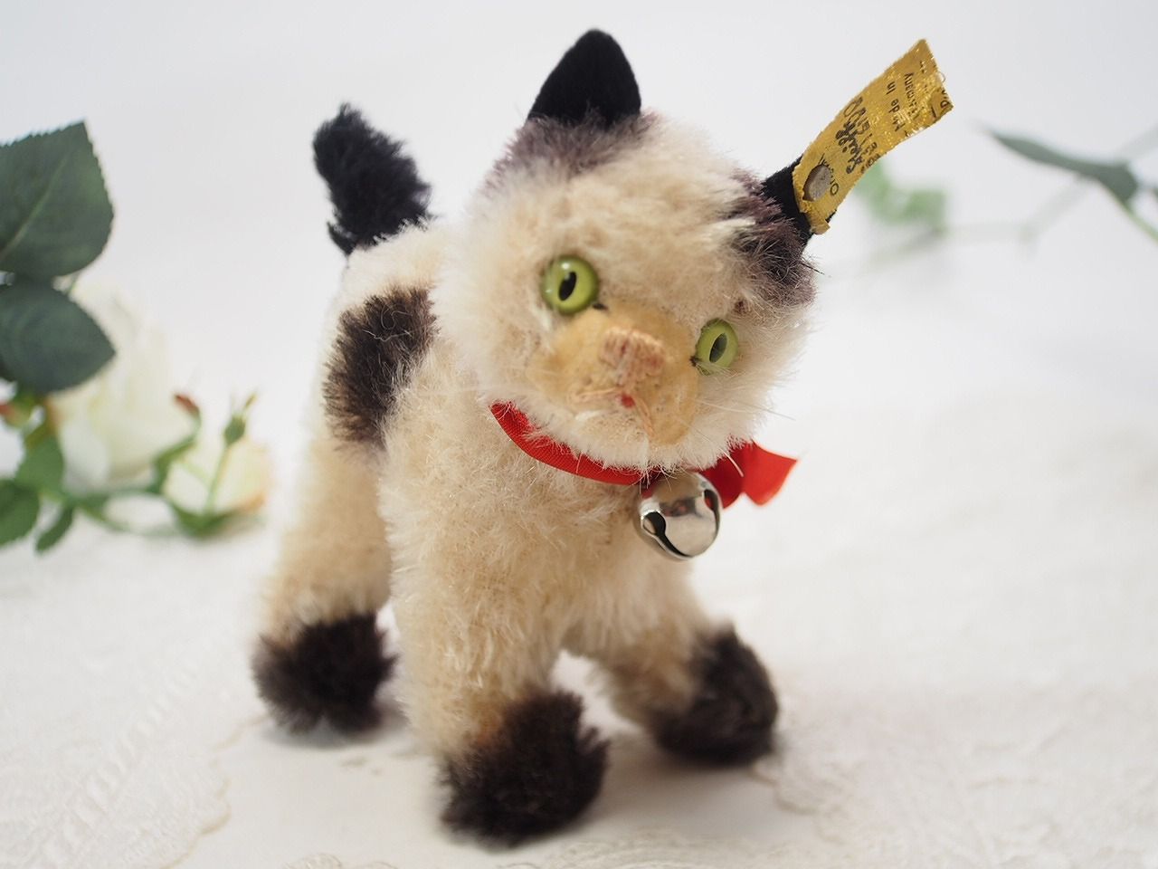 シュタイフ☆Young Kitty Gussy 12cm☆グッシーキャット/仔猫 - メルカリ