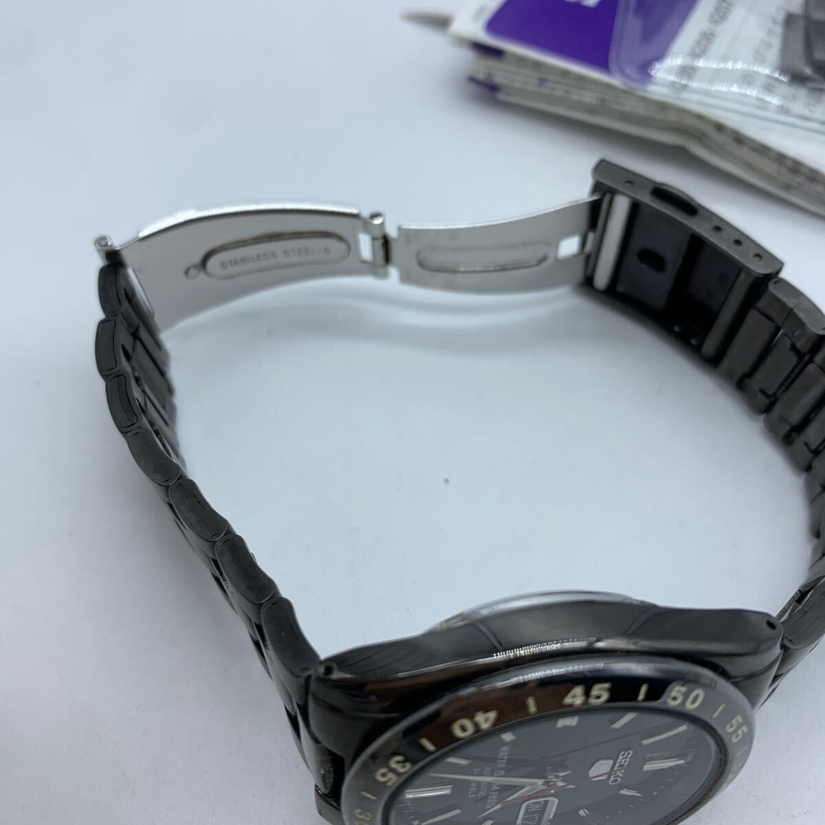 SEIKO 5 セイコー ファイブ 7S26-02T0 自動巻き メンズ 腕時計