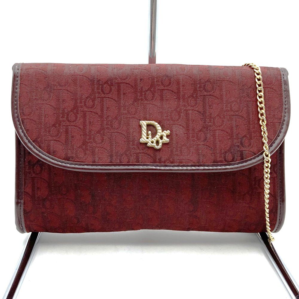 Dior ディオール トロッター キャンバス チェーンショルダー