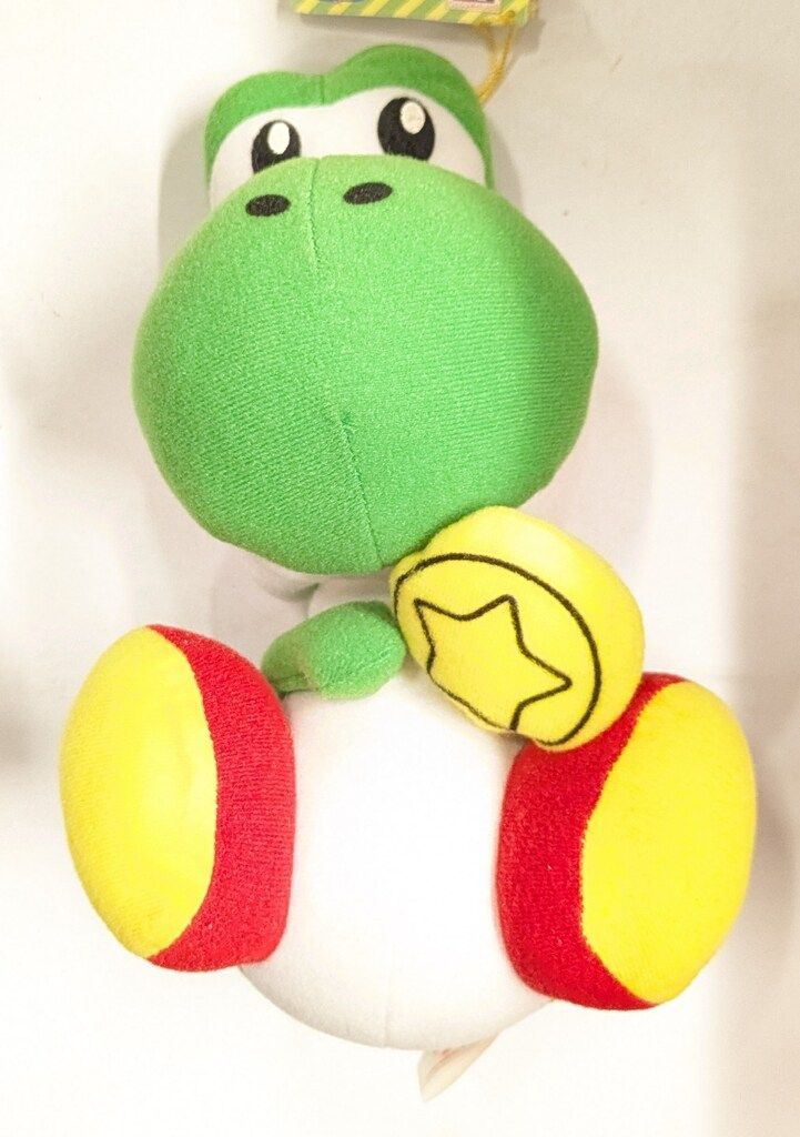 1998年 稀少 美品 マリオパーティ ヨッシー ぬいぐるみ とるとる