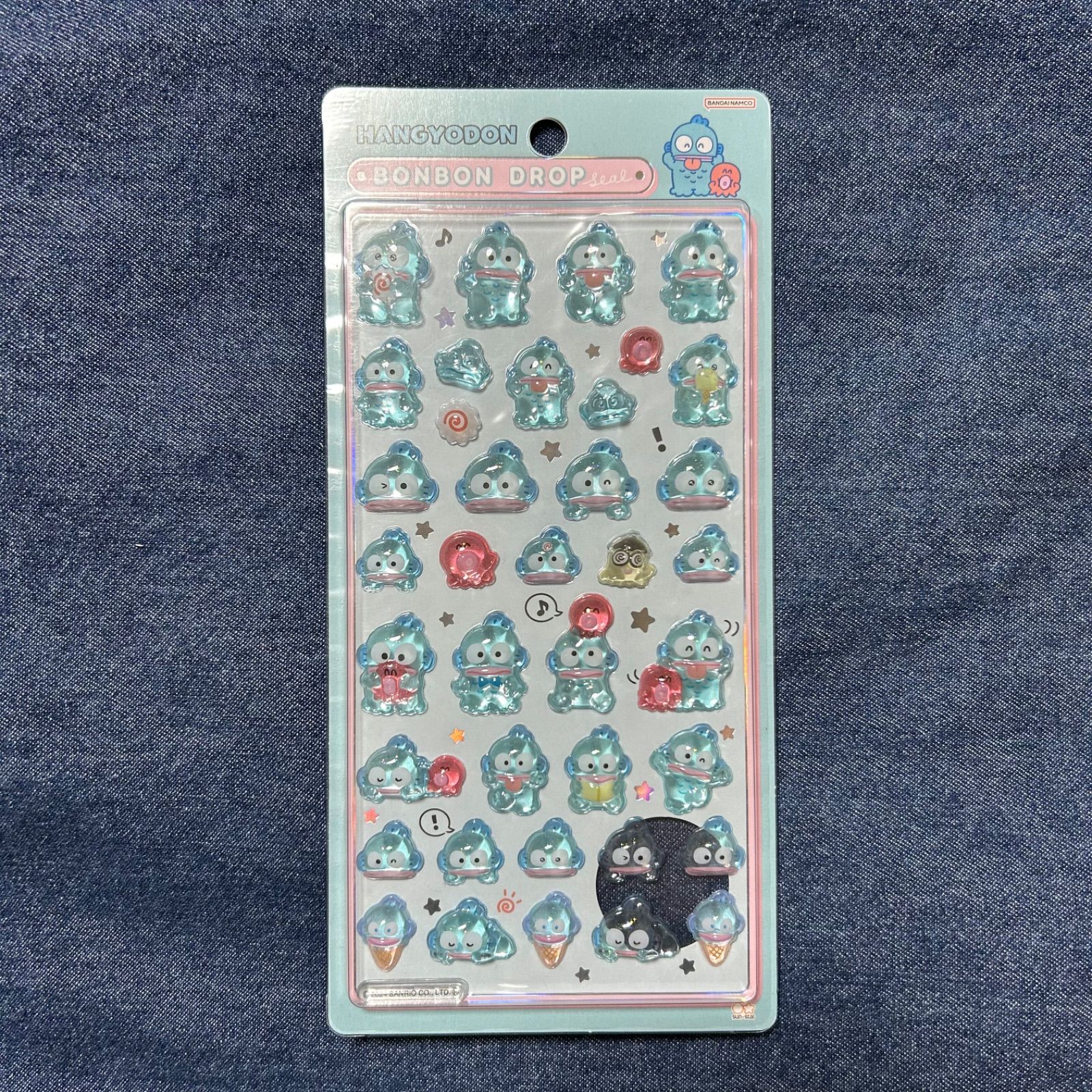 サンリオ ハンギョドン・はぴだんぶい ボンボンドロップシール2