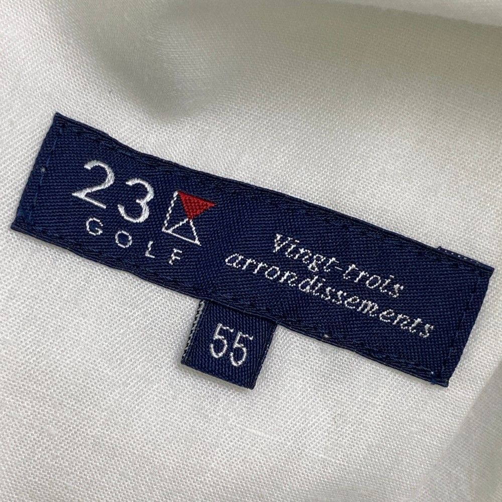 サイズ：LL 23区GOLF ニジュウサンクゴルフ ナイロン ジップ