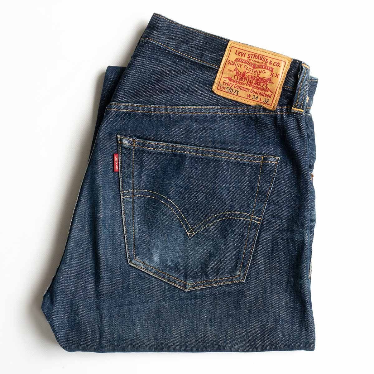 買い置き 【アメリカ製】 LEVIS VINTAGE CLOTHING【 47501/501XX BIG E